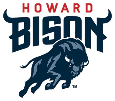 Howard Medium Decal Howard University Primary Athletic Mark - ONLINE ONLY
