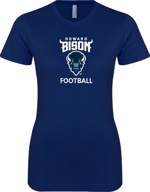 Howard Next Level Womens Boyfriend Tee Howard University Football - ONLINE ONLY