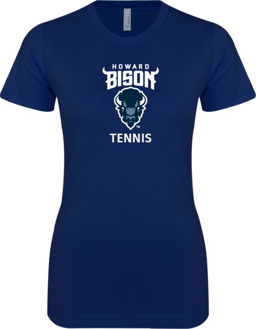Howard Next Level Womens Boyfriend Tee Howard University Tennis - ONLINE ONLY