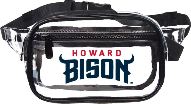 Howard Clear Fanny Pack Howard University Athletic Wordmark - ONLINE ONLY