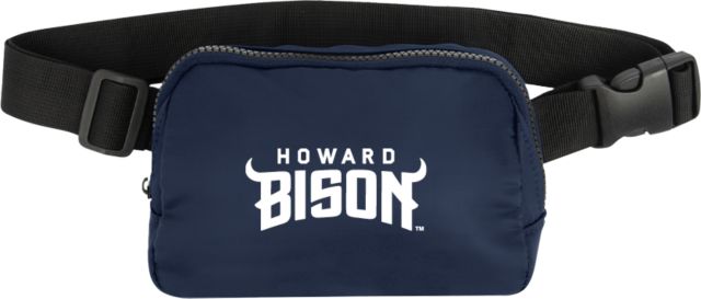 Howard Anywhere Belt Bag Howard University Bison Head Wordmark - ONLINE ONLY