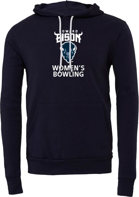 Howard Bella + Canvas Fleece Hood Howard University Bowling - ONLINE ONLY