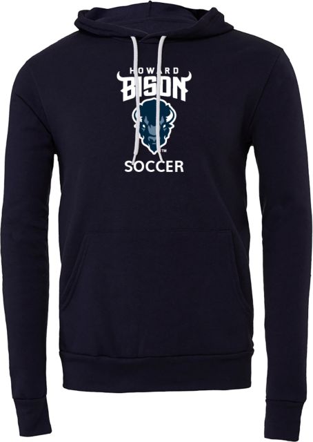 Howard Bella + Canvas Fleece Hood Howard University Soccer - ONLINE ONLY
