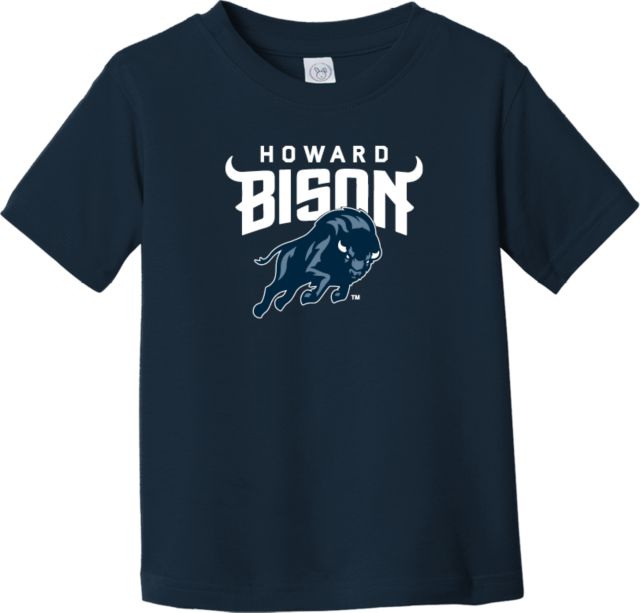 Howard Toddler T Shirt Howard University Primary Athletic Mark - ONLINE ONLY