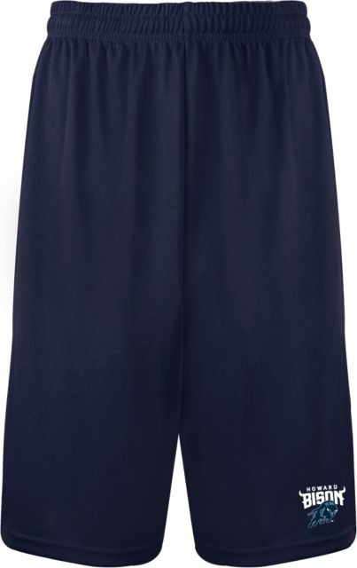 Howard Performance Classic 9 Inch Short Howard University Primary Athletic Mark - ONLINE ONLY