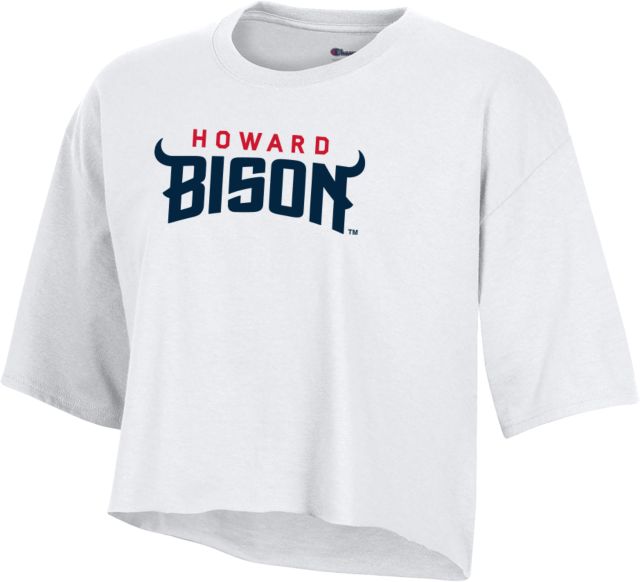 Howard University Women's Crop Short Sleeve T-Shirt