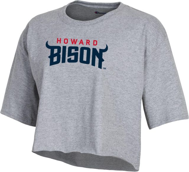 Howard University Women's Crop Short Sleeve T-Shirt