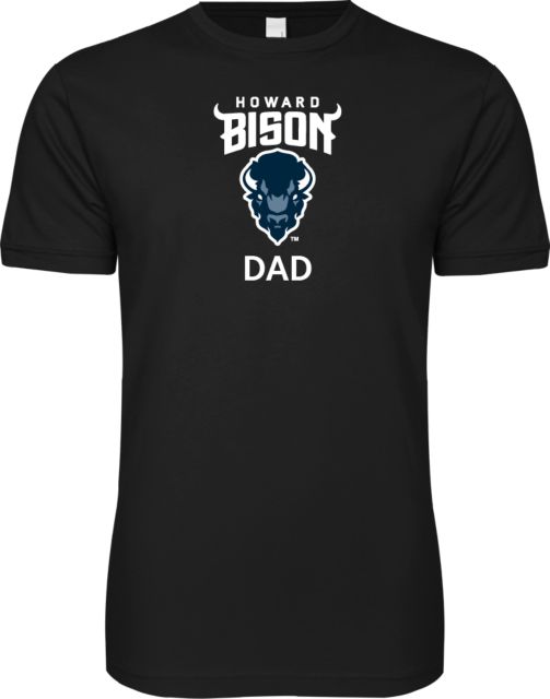 Howard Next Level SoftStyle T Shirt Howard University Dad - ONLINE ONLY