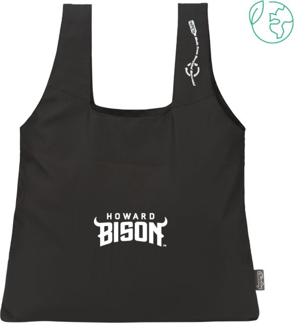 Howard ChicoBag Original rePETe Tote Howard University Bison Head Wordmark - ONLINE ONLY