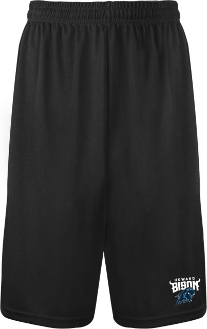 Howard Performance Classic 9 Inch Short Howard University Primary Athletic Mark - ONLINE ONLY