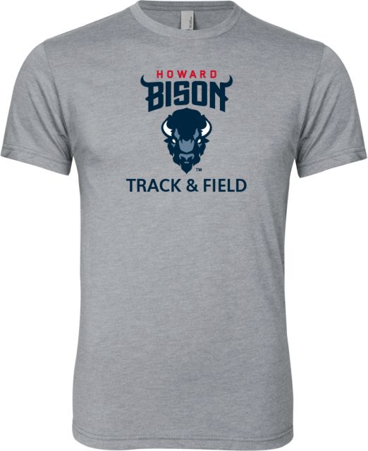 Howard Next Level Triblend Tee Howard University Track and Field - ONLINE ONLY