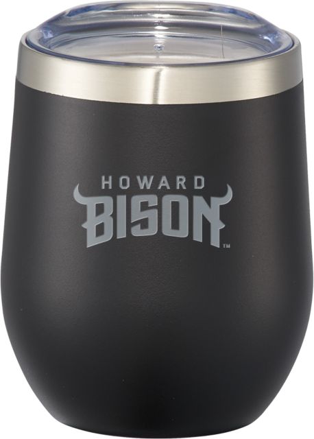 Howard Corzo Vacuum Insulated Cup 12oz Howard University Athletic Wordmark Engraved - ONLINE ONLY
