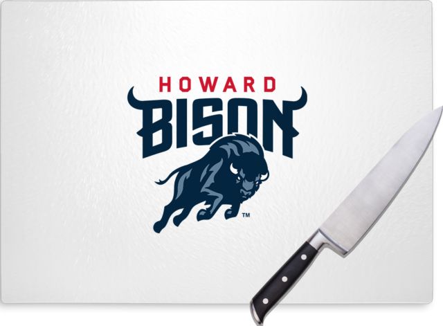 Howard Cutting Board Howard University Primary Athletic Mark - ONLINE ONLY