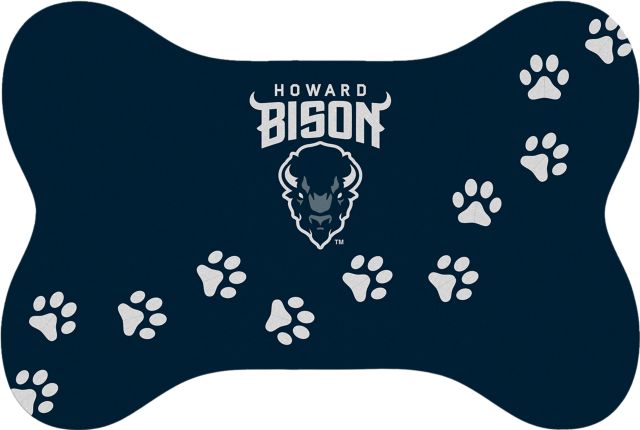 Howard University Bone Shaped Pet Mat