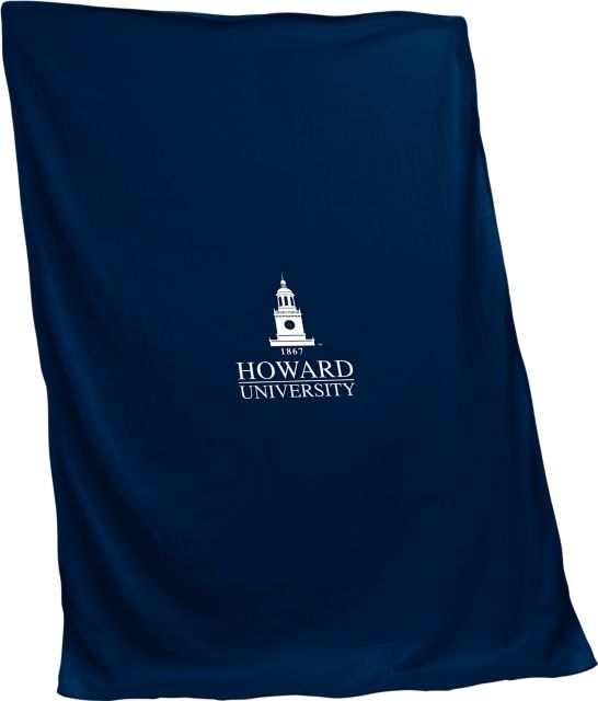 Howard University 84"x54" Sweatshirt Blanket