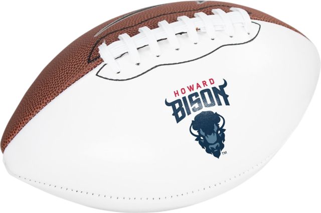 Howard University Autographable Football