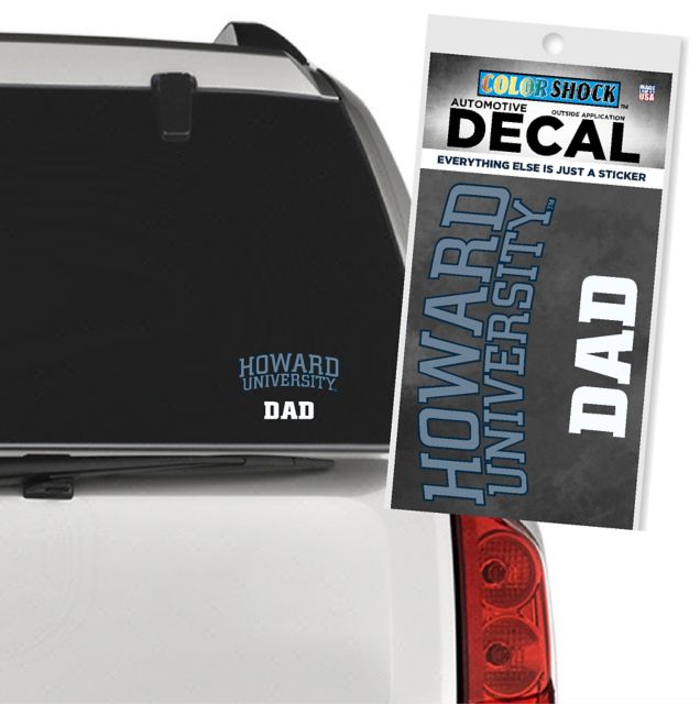 Howard University Dad Decal