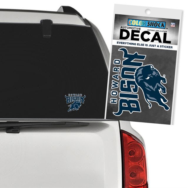 Howard University Bison Decal