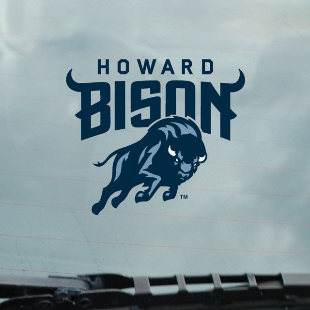 Howard University Bison Decal