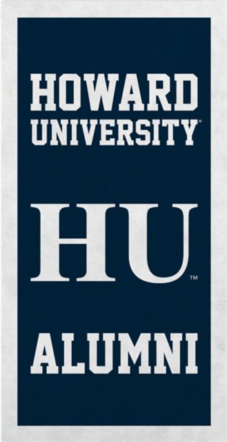 Howard University 18"X36" Full Color Vertical Banner