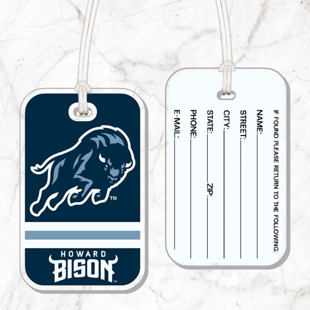 Howard University Bag Tag