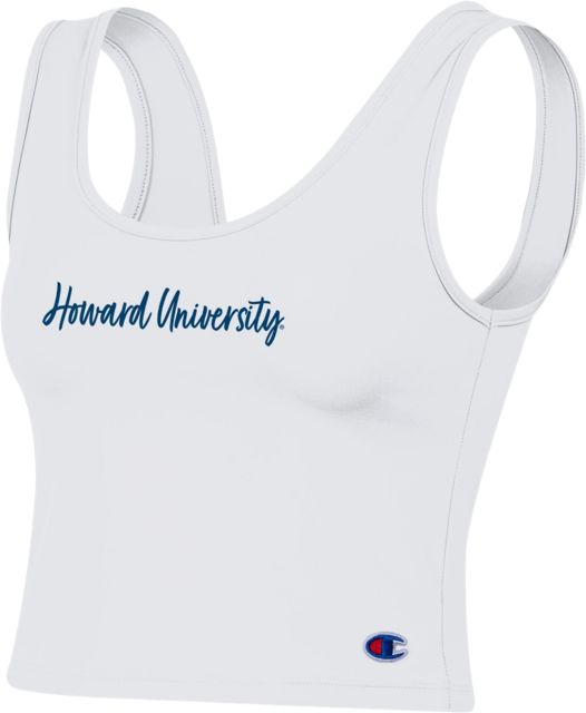 Howard University Women's Scoop Neck Crop Tank Top
