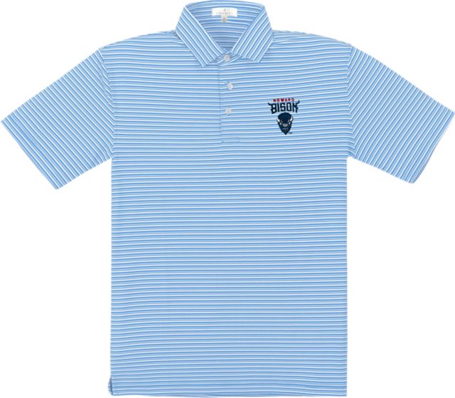 Howard University Performance Stripe Polo