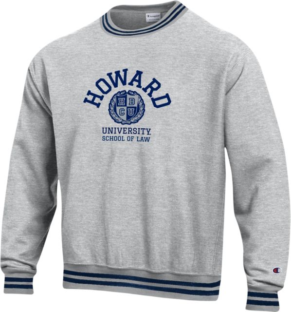 Howard University School of Law Reverse Weave Crewneck Sweatshirt