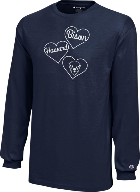 Howard University Bison Youth Long Sleeve T-Shirt