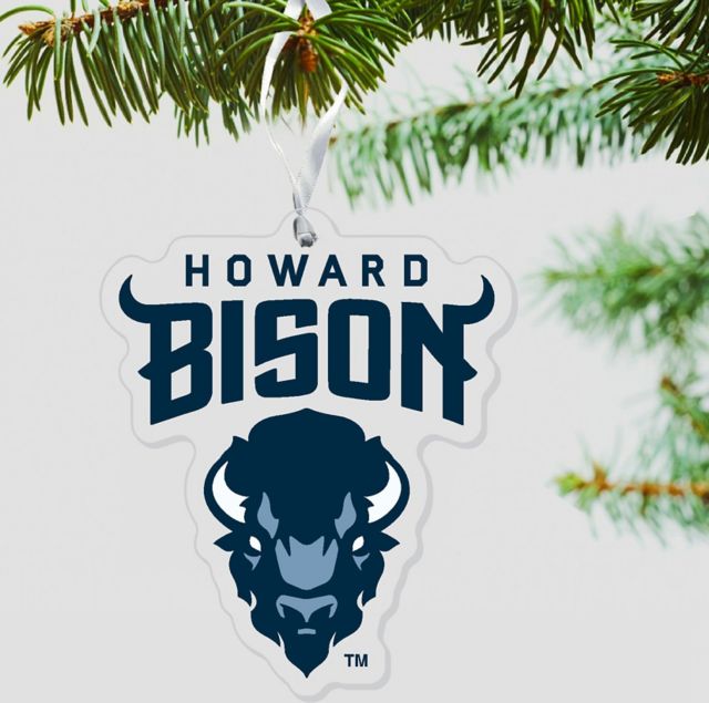 Howard University Bison 3'' x 4'' Ornament