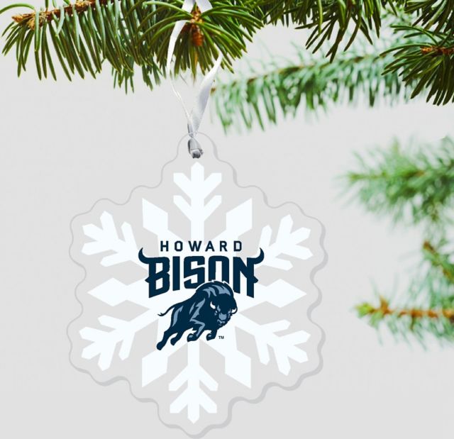 Howard University Bison 3'' x 4'' Ornament