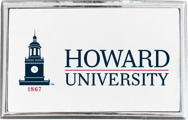 Howard University Rectangle Adhesive Emblem