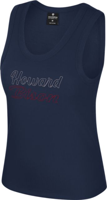 Howard University Bison Women's Ribbed Tank Top