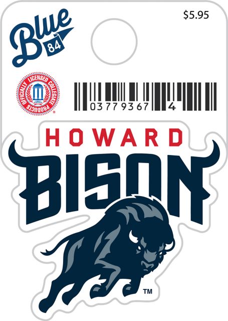 Howard University Full Size Sticker