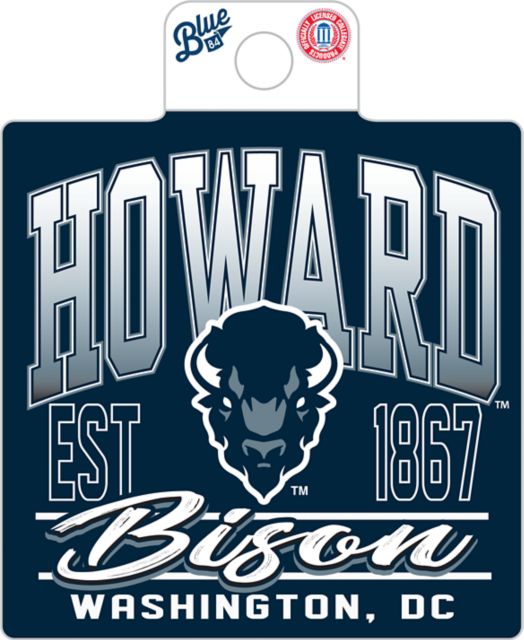 Howard University Bison Full Size Sticker