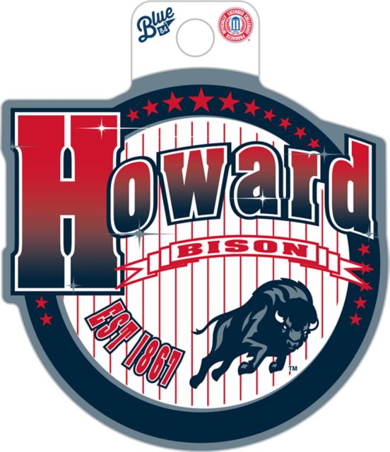 Howard University Bison Fullsize Sticker