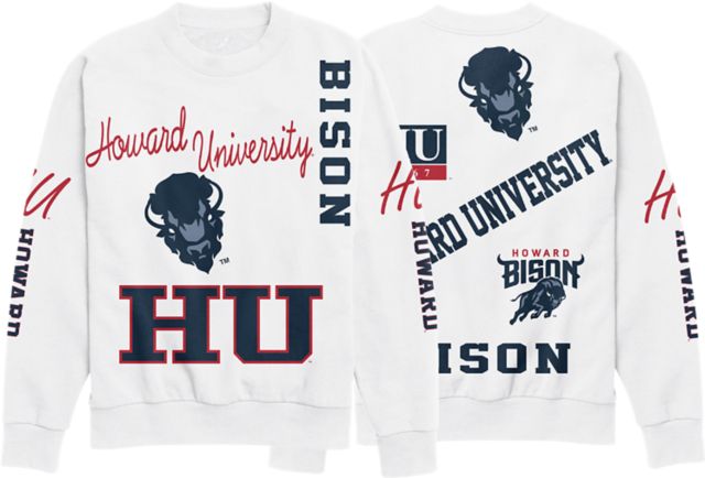 Howard University Bison Women's Crewneck Sweatshirt
