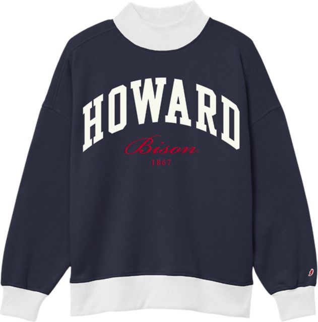 Howard University Bison Women's Crewneck Sweatshirt
