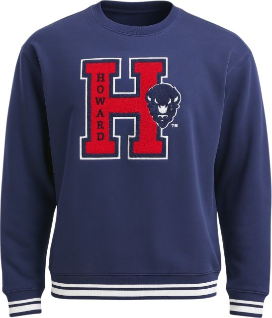 Howard University Chenille Crewneck Sweatshirt