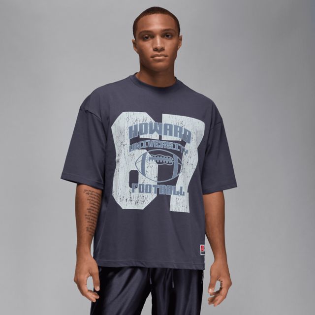 Howard University Football Jordan Homecoming Oversized Short Sleeve T-Shirt