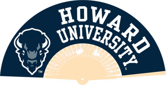 Howard University Bison Hand Fan