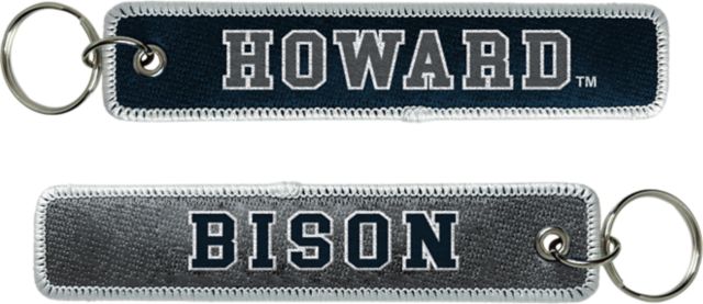 Howard University Bison Keychain