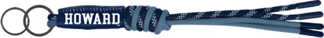 Howard University Knotted Loop Keychain