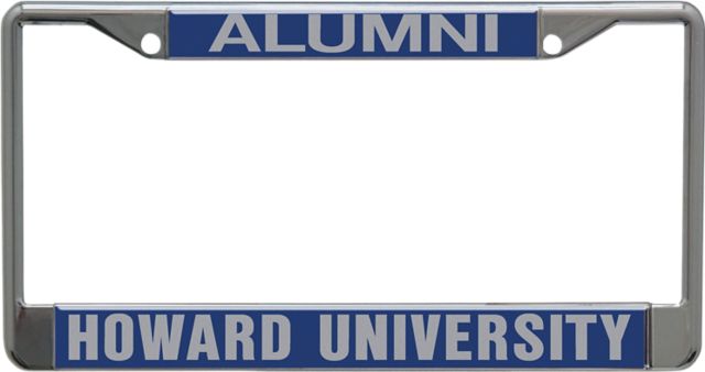 Howard University Alumni License Plate Frame