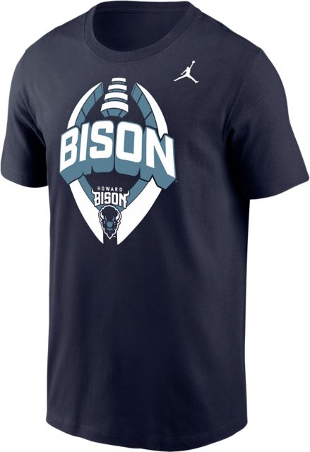 Howard University Bison Football Dri-Fit Short Sleeve T-Shirt