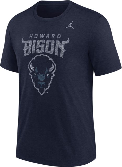 Howard University Bison Triblend Short Sleeve T-Shirt