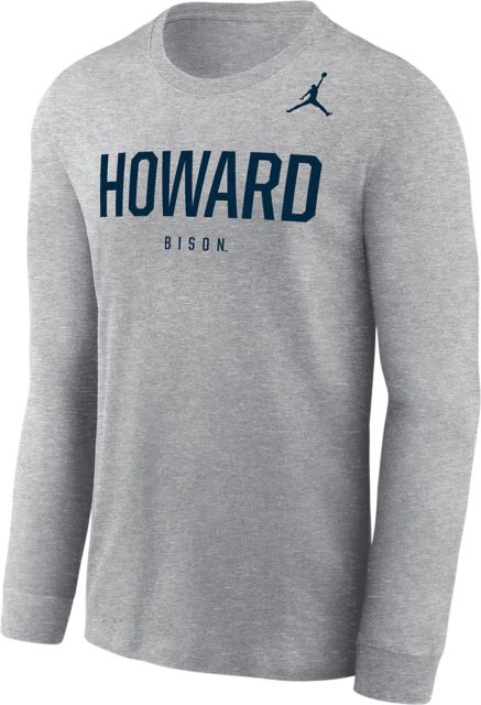 Howard University Dri-Fit Legend Long Sleeve T-Shirt