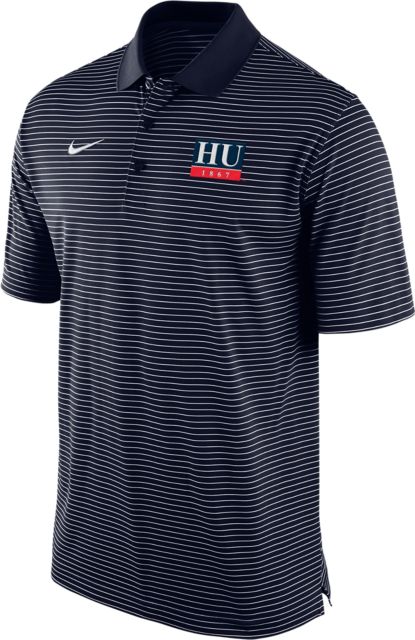 Howard University Stripe Polo