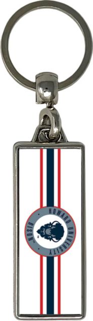 Howard University Bison Keychain