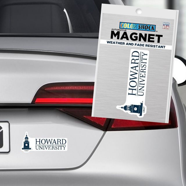 Howard University 4x4 Magnet